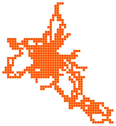 Grid of my explorer tiles